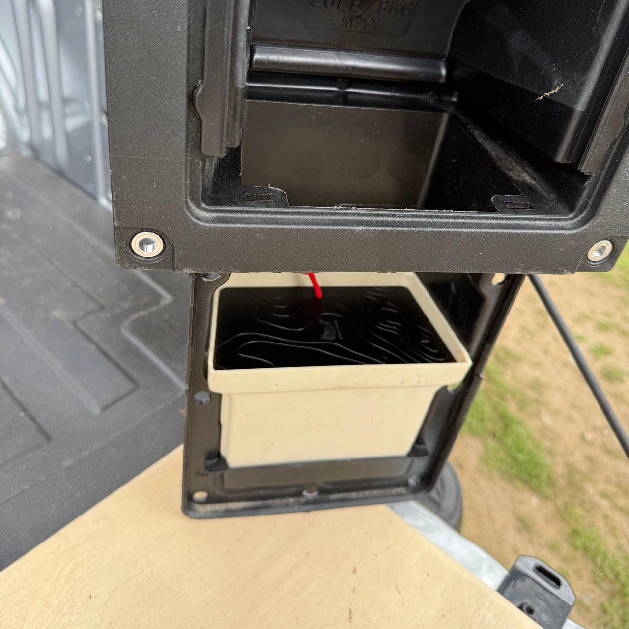 Bed Storage Cubby Shelf