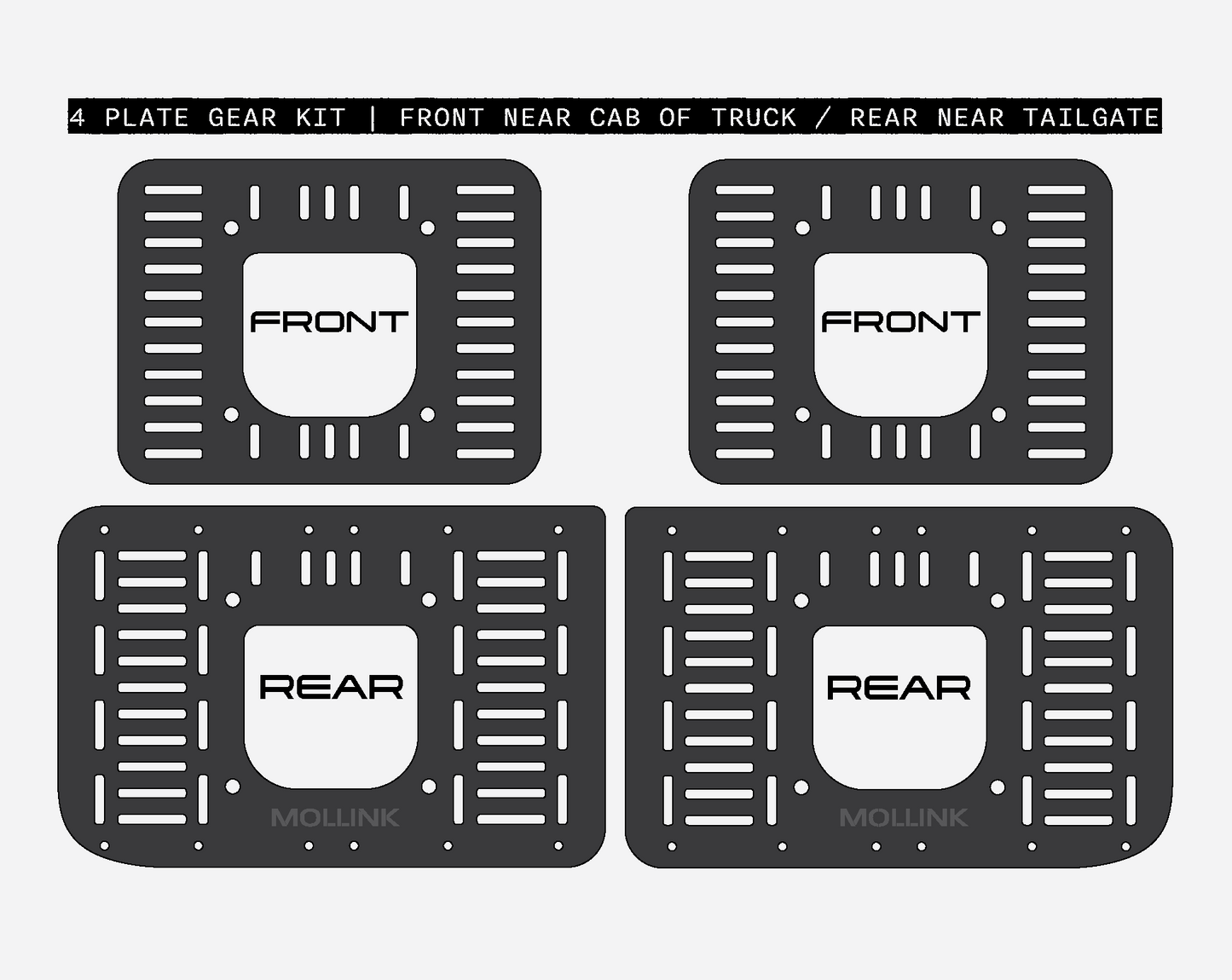 MOLLINK | BoxLink Gear Plates