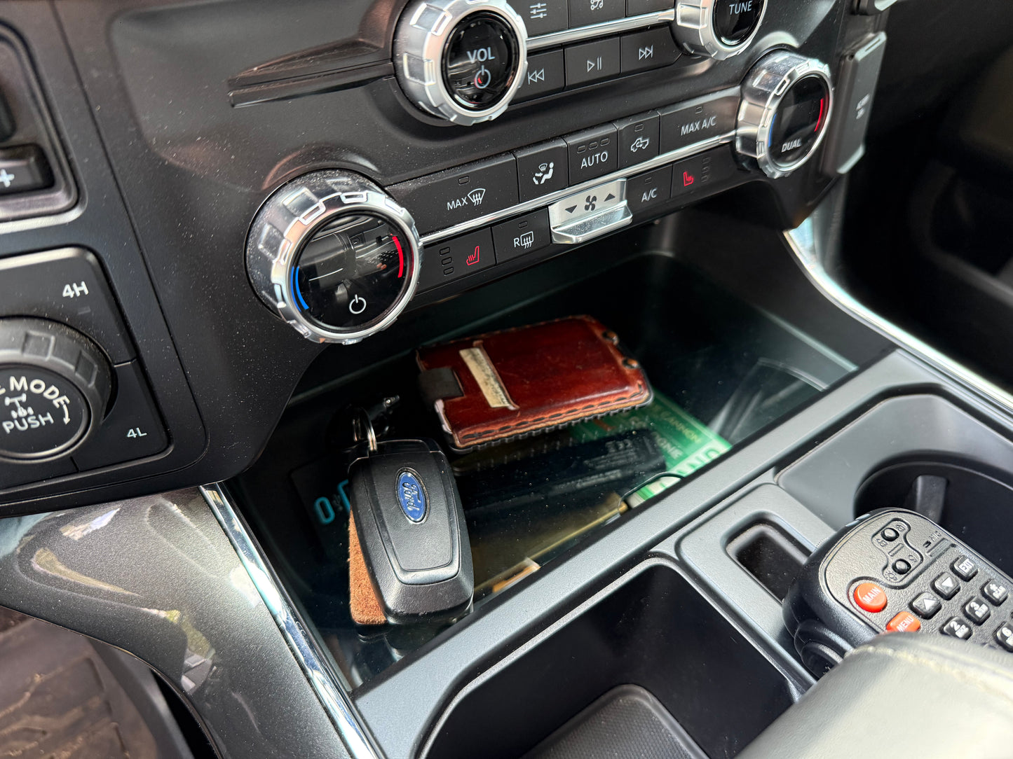 F-150 "Glass" Cubby Shelf