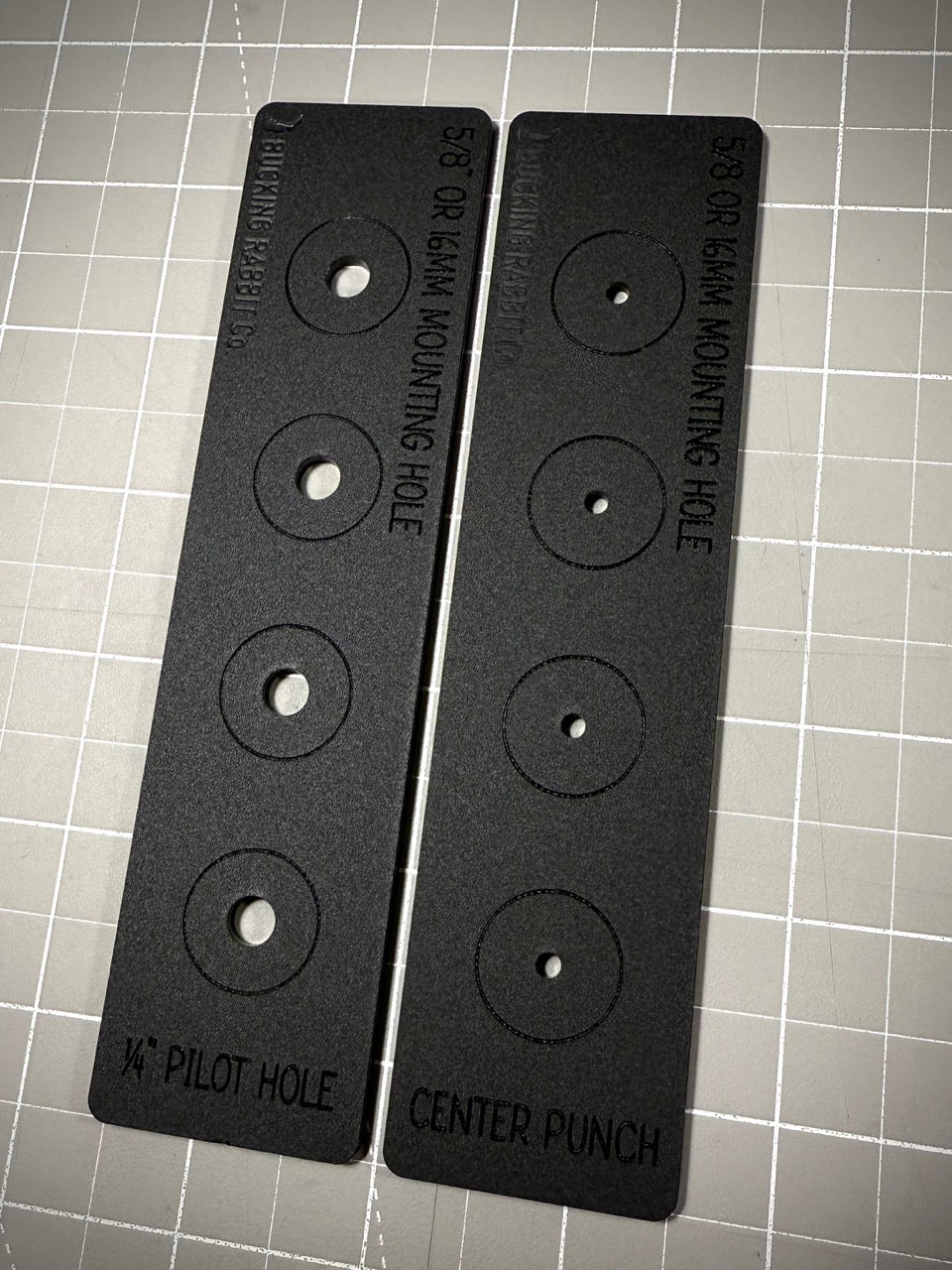 Latch Switch Center Mount Templates