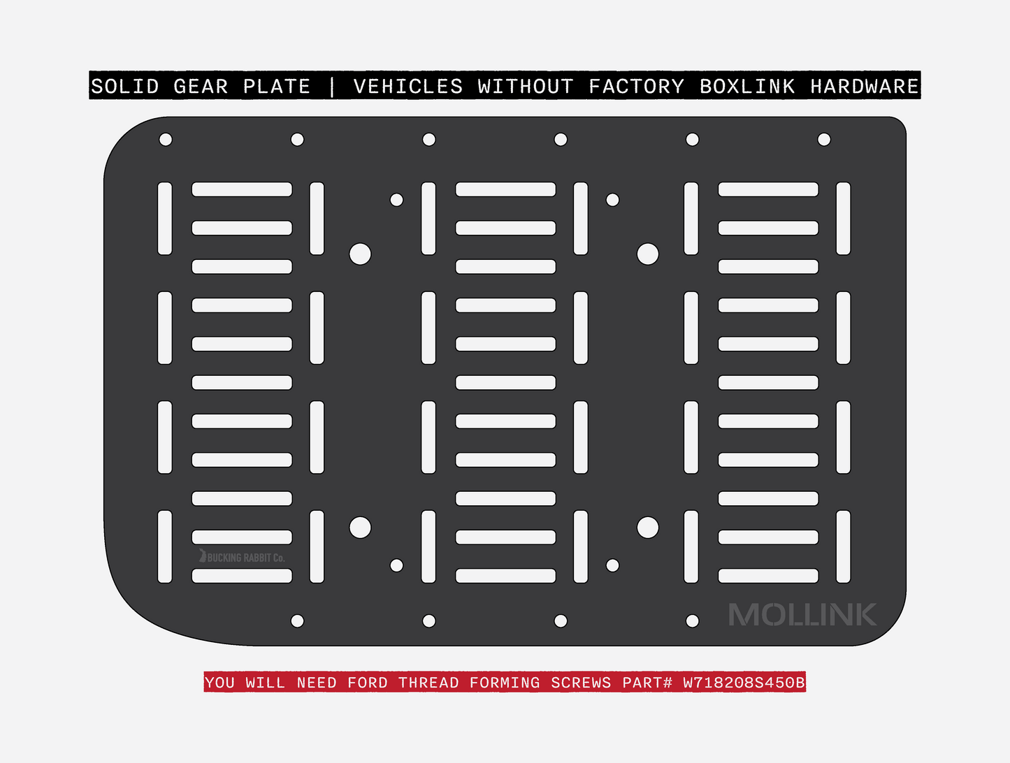 MOLLINK | BoxLink Gear Plates