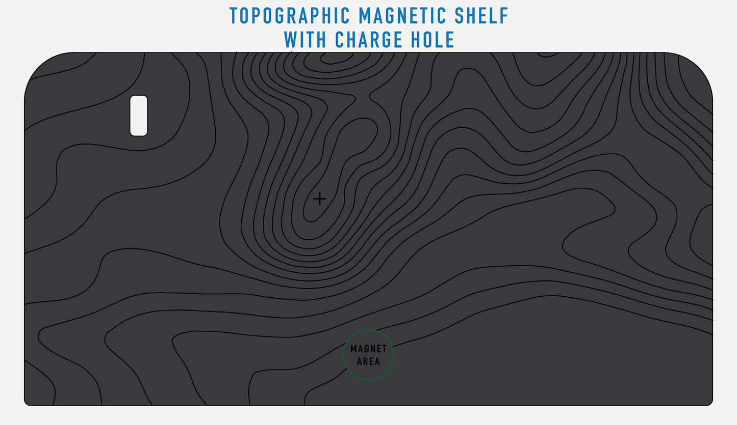 OEM Magnetic Cubby Shelf