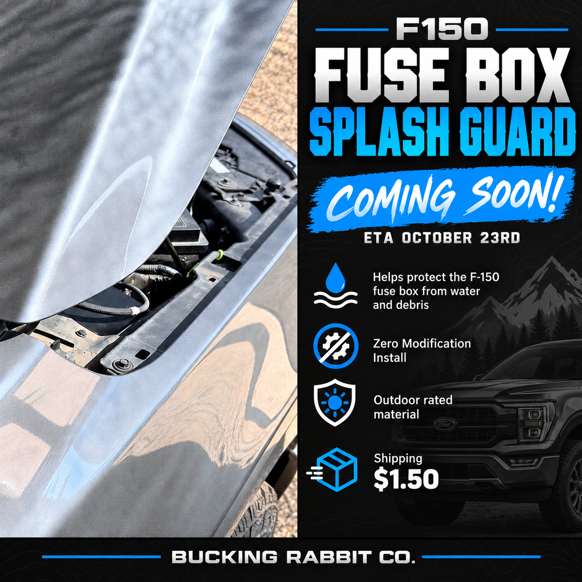 Ford Fuse Box Splash Guard